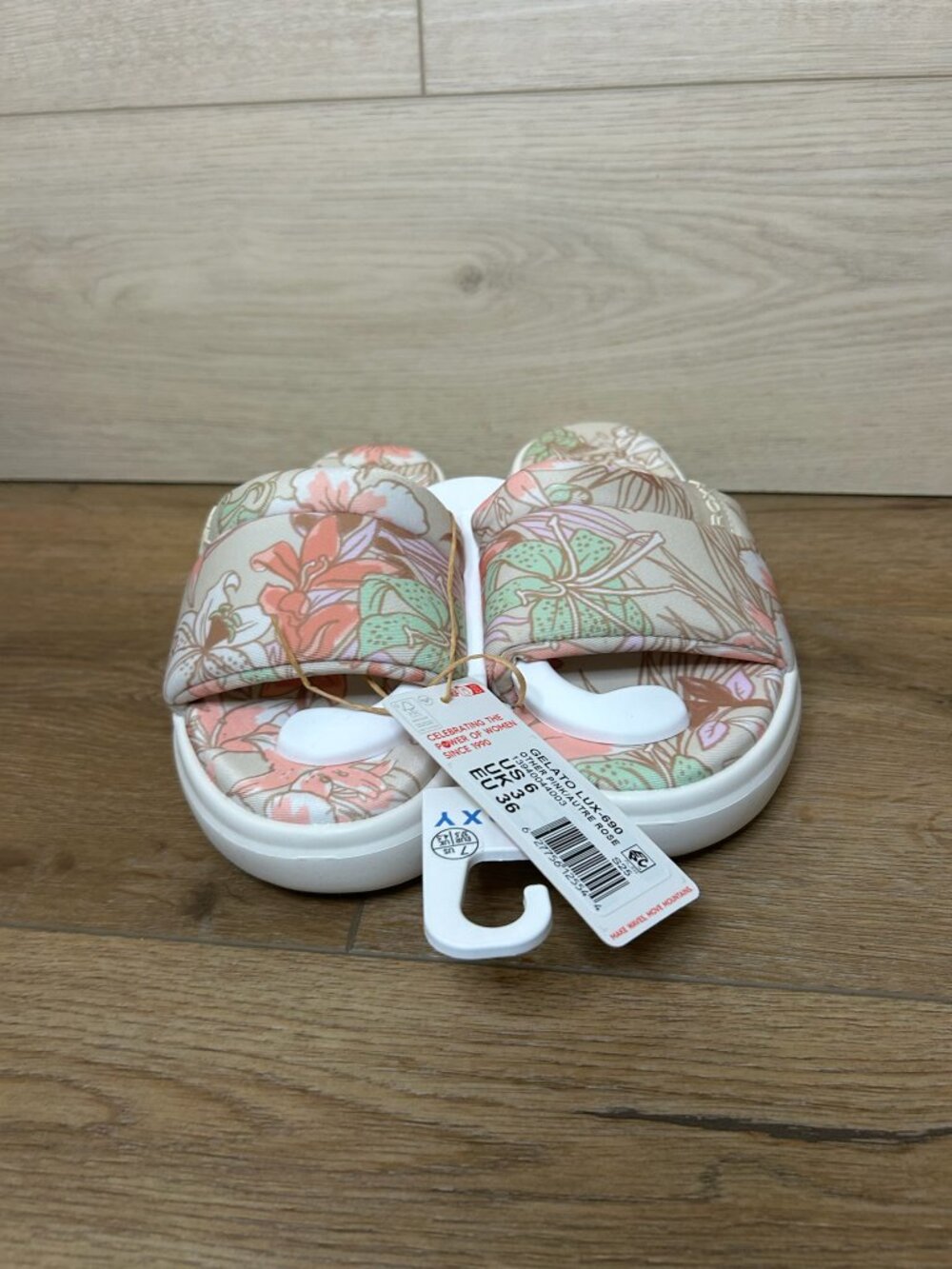 Roxy Women's Gelato Lux Slip-on Flat Sandals Pink Size 6 NWT